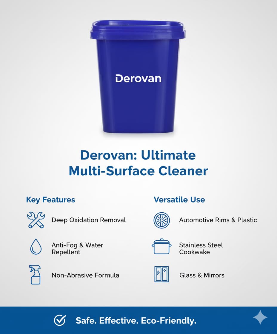 Stainless Steel Cleaning Paste 500 g – Heavy‑Duty Cookware Rust & Burn Mark Remover for Pots, Pans & Bottoms - Image 7