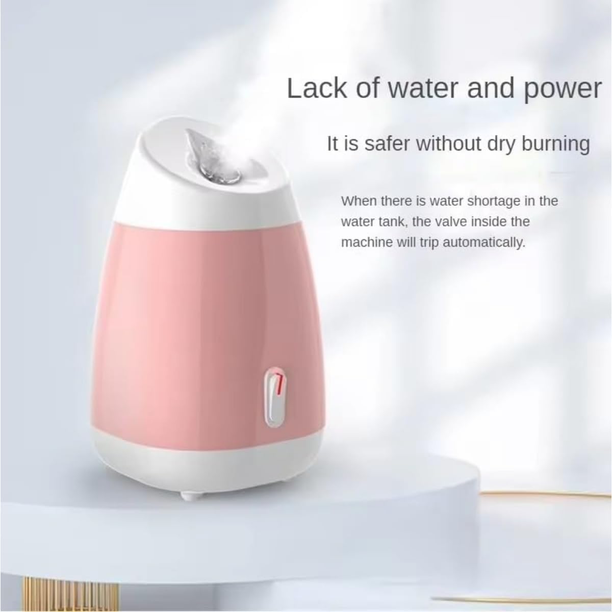 Face Steamer for Deep Cleansing & Hydration/Portable, Fast-Heat Mist Facial Humidifier for Clear, Glowing Skin, Professional Spa-Like Skincare Device with Pore Cleansing & Moisturizing Benefits - Image 3
