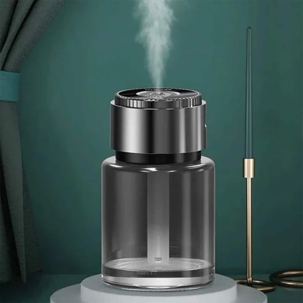 Smart Waterless Aromatherapy Diffuser with Adjustable Timer, Portable Cool Mist Ultrasonic Humidifier, Fragrance Freshener & Air Humidifier for Home, Office, Car, and Bedroom Use - Image 3