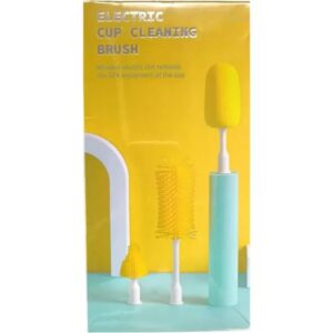 Multi-Functional Bottle Brush Set with Detachable Teat Cleaner - Long Handle Sponge for Baby Bottles, Sports Bottles, Tumblers & Straws - Easy Clean Tool for Safe Feeding in Assorted Colors