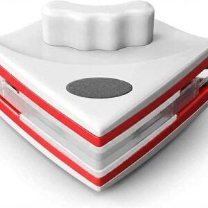 Magnetic Window Glass Cleaner Double-Sided Cleaning Tool with Strong Magnets for High-Rise Windows, Streak-Free Glass Wiper for Home Office Skyscrapers & Hard-to-Reach Exterior Window Surfaces