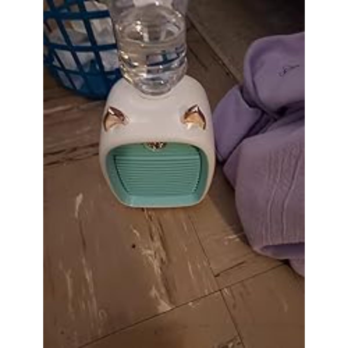 Kids Portable Air Conditioner Fan, Mini Rechargeable Evaporative Cooler, USB Personal AC & Humidifier for Home Office Bedroom, Eco-Friendly & Convenient, USB Charging, Easy-to-Use, Cute Design - Image 2