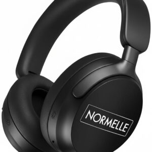 Wireless Noise Cancelling Headphones Over Ear with Spatial Audio, Bluetooth 5.3, Mic for Clear Calls, Immersive Sound, Up to 24H Battery Life, Comfortable Fit, Black, 2023, USB-C Charging