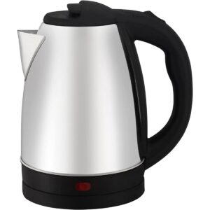 Electric Kettle for Home/Office, Water Heater,Stainless Steel Electric Kettle, Boil-Dry Protection, Rotational Base, Stylish Design, Rapid Boil, Textured High Gloss Glass,