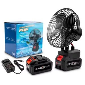 Portable Cordless Mini Fan – Rechargeable USB Air Cooler, Dual-Purpose Handheld & Table Use, Adjustable Speed, Lightweight Travel Fan for Outdoor, Office & Home