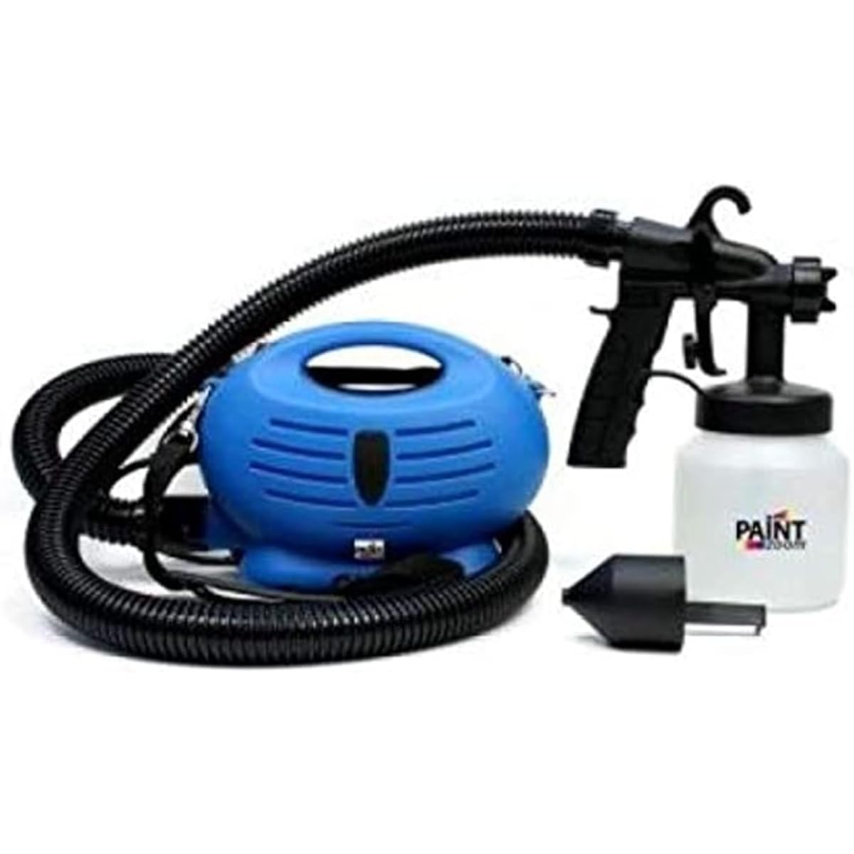 Portable Electric Paint Sprayer, Compressor, High-Power Corded Gun, Car Washing, Automatic Washer, Strong Water Pressure, Blue Style