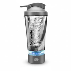 Electric Protein Shaker Bottle 16oz, Rechargeable Blender Cup for Protein Shakes and Meal Replacement, Portable Fitness Water Bottle, Electric Mixer Shaker Cup for Gym