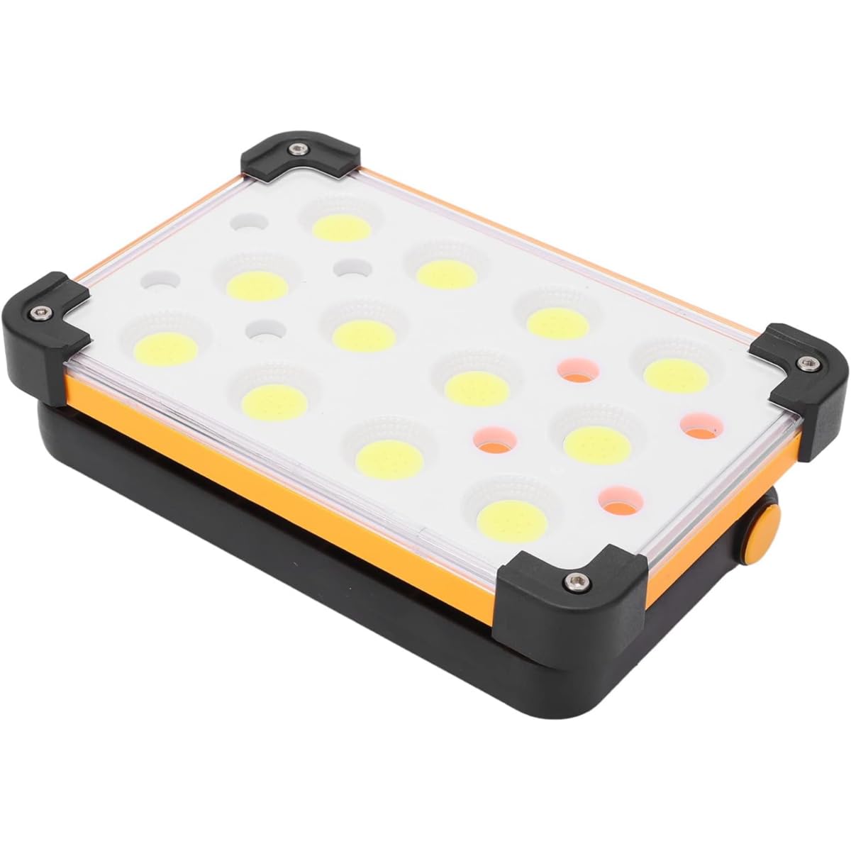 Portable Rechargeable LED Work Light | Solar Floodlight for Camping, Car Repair & Emergency Use | 2400mAh Battery, Waterproof, Adjustable Brightness, 5 Modes | Job Site Lighting & Outdoor LED - Image 3