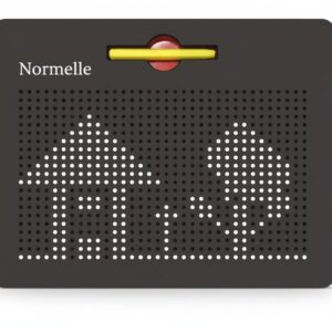 Magnetic Drawing Board for Kids Educational Toy – Large Magnetic Sketch Pad with Stylus Pen and Beads – Doodle Writing Tablet for Creative Learning and STEM Skills Development (Random Color)