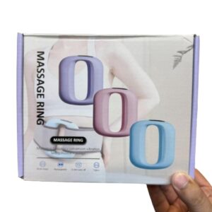 Rechargeable 5-Speed Electric Body Massager with Back Belt | Wireless Handheld Full Body Deep Tissue Massager | Portable Silicone Design for Neck, Shoulder, Waist, Legs | Pain Relief