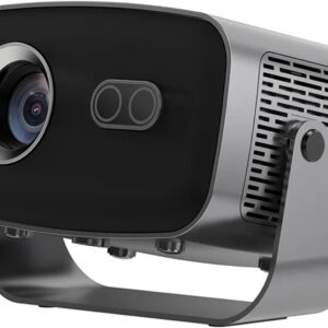 Android 13.0 Smart Portable Projector – 4K Support, Native 1080P HD, 18,000 Lumens, Wi-Fi 6, Bluetooth 5.2, E-Focus, 6D Keystone, Compatible withn – Home Theater, Outdoor