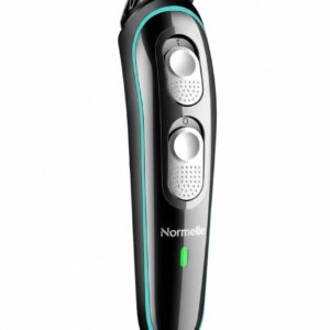 Professional Hair Clippers for Men Cordless Rechargeable with 4 Adjustable Guide Combs, Precision Beard and Hair Trimmer, Stainless Steel Blades, 120 Min Runtime, Portable Grooming Kit