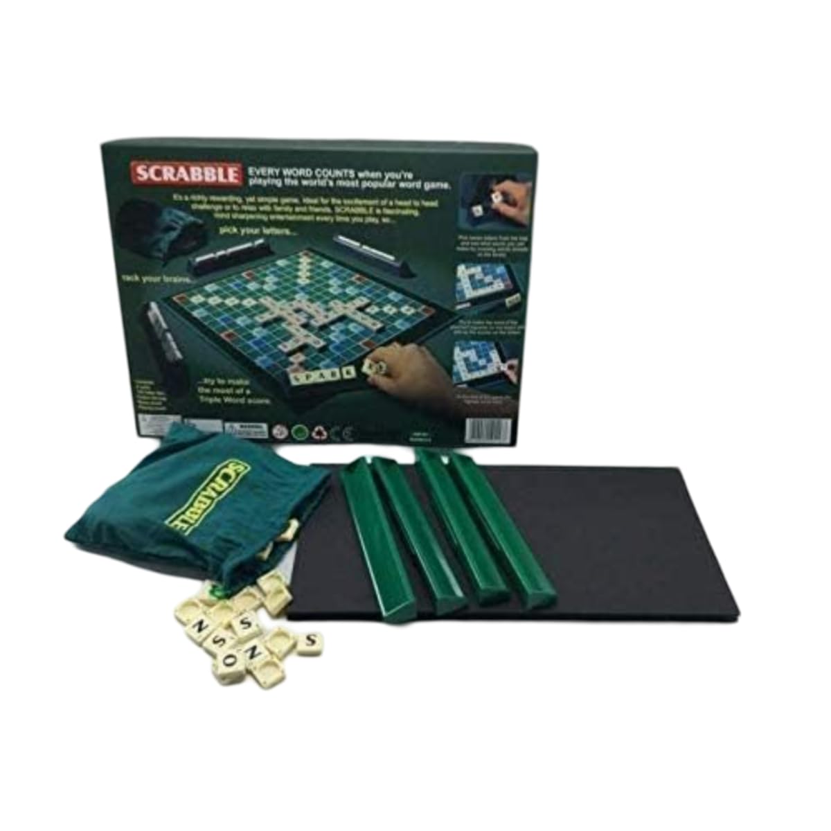 Original Board Game for Adults & Kids/Fun English Crossword Challenge, Enhance Vocabulary & Strategy Skills, 2-4 Players | Perfect for Family Game Nights & Educational Play - Image 3