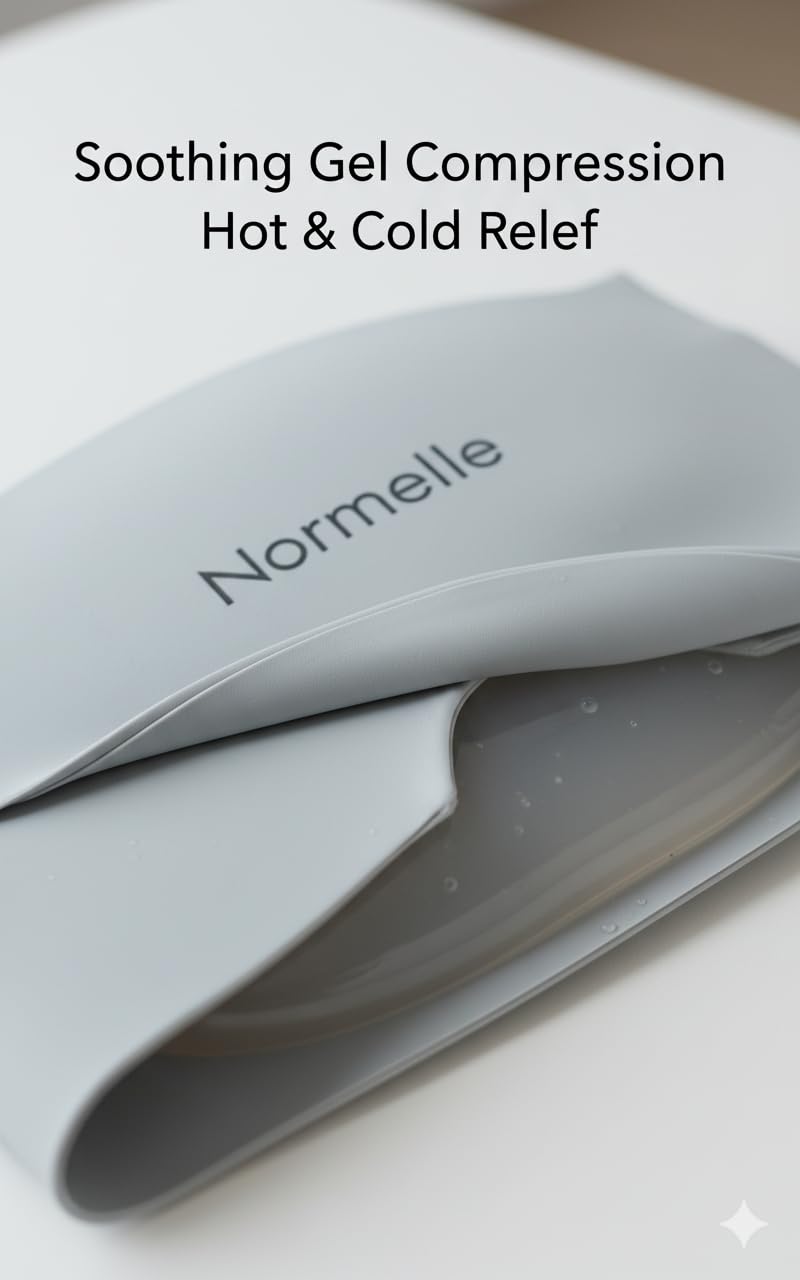 Migraine Relief Gel Hat for Cold and Hot Therapy – 180° Compression Headache Cap for Tension, Sinus & Head Pain – Reusable Gel Beanie for Sleeping, Office, Travel - Image 3