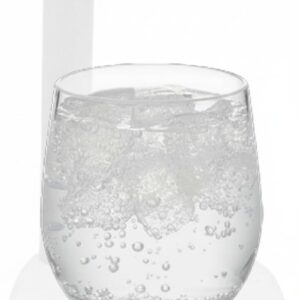 Smart Tabletop Water Dispenser with 7 Dosing Modes, USB Rechargeable 1800mAh Battery, Compact Low Noise ABS Portable Drinker for Desk, Dining Table, Office, Camping, Coffee Station