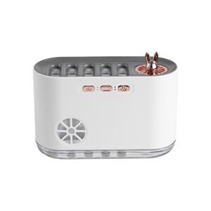 700ML Music Pickup Humidifier, 7-Color LED Night Light, Quiet Aroma Diffuser, Fountain Spray, Auto Shutoff, Large Capacity, Essential Oils, Home Decor, Gifts, 24-Hour Operation, Easy to Use,