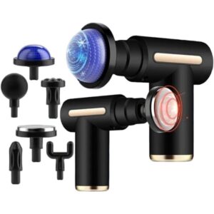 massage gun, Rechargeable massage gun, Muscle pain relief, Portable massage gun, LCD massage gun, Long-lasting battery massager, Lightweight massage gun, Muscle therapy device