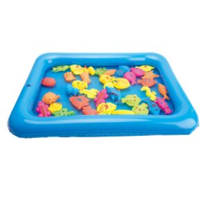 Bath Toys for Kids – Magnetic Fishing Game, Floating Pool & Bathtub Playset, Encourages Learning & Hand-Eye Coordination, Keeps Toddlers Engaged During