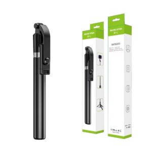 1.7M Selfie Stick Tripod with Fill Light – 360° Rotation, Anti-Shake 4-Axis Stabilizer, Detachable Bluetooth Remote, Extendable Stand for Mobile Photography, Vlogging, Streaming & Outdoor Use