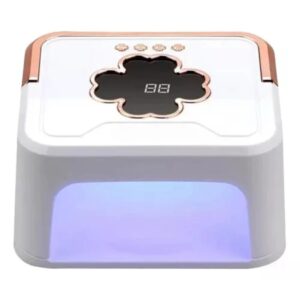 Professional UV LED Nail Lamp for Gel Nail Polish Electric Nail Drill Machine & UV Light for Nails Rechargeable Nail Clipper Fast Drying UV Nail Dryer for Home & Salon Use