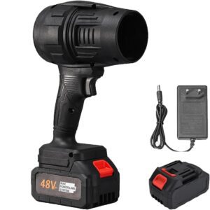 High-Power Portable Cordless Car Dryer & Turboglass Blower for Fast Drying, Snow, and Leaf Removal, Ideal for Cars, Electronics, Pet Hair, and Outdoor Use with Durable Lightweight Design