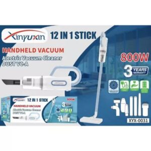 Vacuum Cleaner with Powerful Suction, Brushless Motor, Quiet Self-Standing Design, 4-Stage Cyclone Filtration, Lightweight Handheld Electric Broom for Carpet, Hard Floor, Pets & Allergens