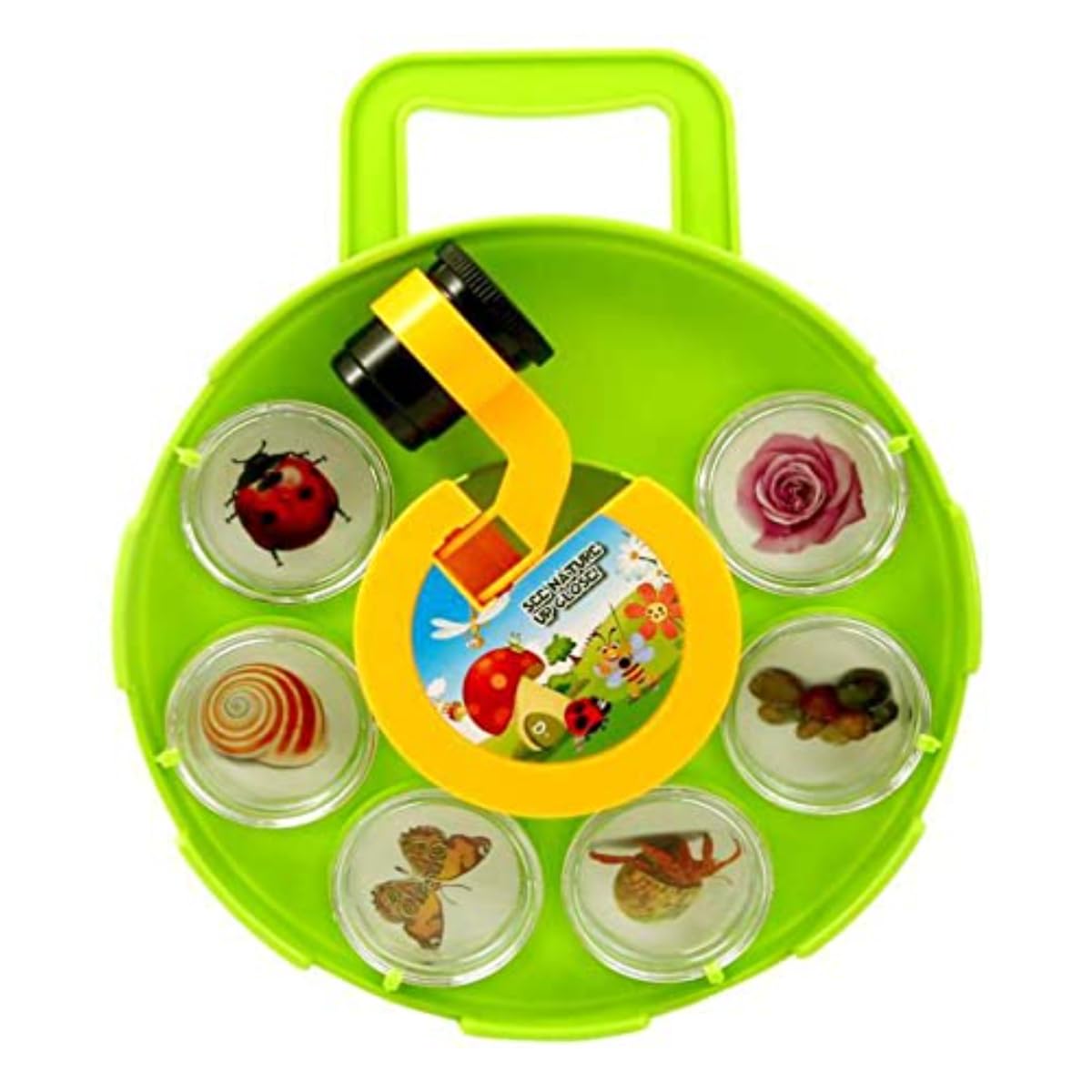 Kids Bug Catcher Kit, Magnified Viewer, Tweezers & Guide! Insect Habitat, Outdoor Exploration Toys, Bug Catching Kit, Cage, Box, Observation Magnifier - Set for Children's Nature Exploration - Image 3