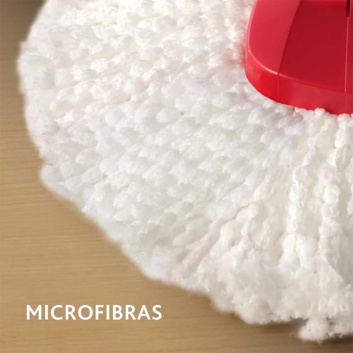 Spin Mop/EasyWring & Clean Microfiber Mop and Bucket Floor Cleaning System with Built-in Pedal Wringer, Splash Guard, and Deep-Cleaning Power for Tile, Hardwood, and Laminate Floors - Image 4