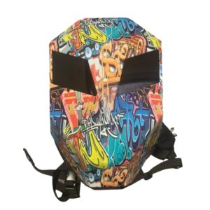 Screen Smart Backpack & Fanny Pack Waist Bag/Programmable LED Display, Hard Shell, Hand Control, Universal Travel Bag for Men & Women, Adjustable Straps, Multifunctional Gift