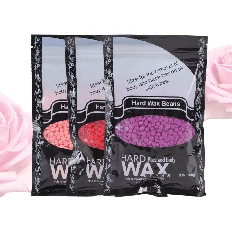 Hard Wax Beans for Hair Removal – Natural Rosin Formula in Lavender Pellets, Paper-Free Depilation Wax for Legs, Face, Bikini & Underarms, Solid Wax Beads for Painless At-Home or Salon Use - Image 4