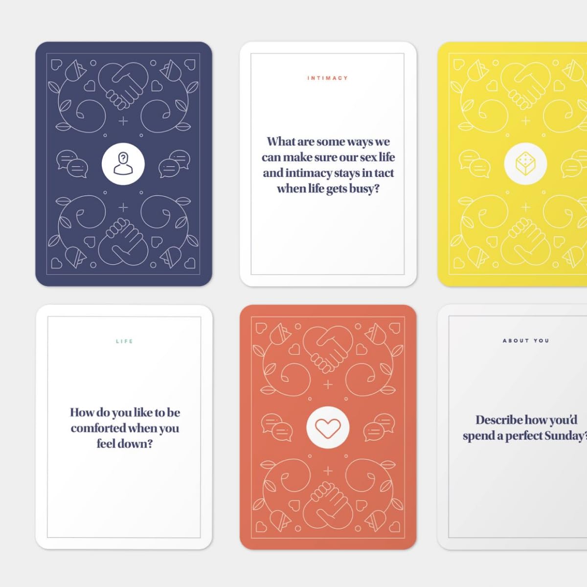 Intimacy Deck Expansion Pack / 150 Deep Conversation Starters for Couples, Best Valentine's Day Card Game, Perfect for Date Night, Romantic Gift, Couples Communication - Image 3