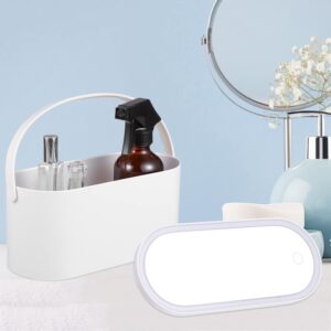 3-in-1 Makeup Cosmetic Case/Travel Vanity Box with Mirror, Lockable Jewelry Storage, Multi-Functional Beauty Organizer, Compact & Durable Design for Women, Ideal for Travel & Home