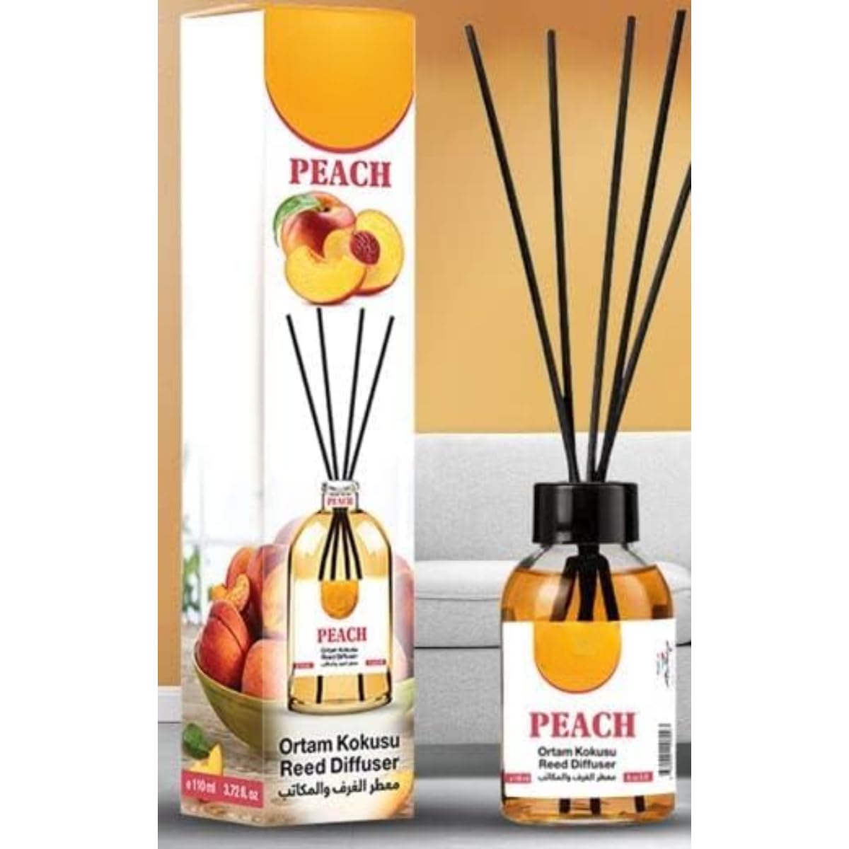 Peach Fragrance for Home, - Image 2