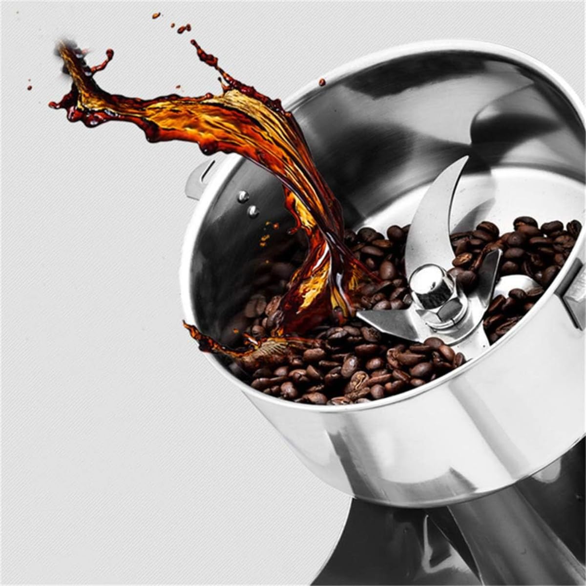 Mixer Grinder | Spice & Coffee Grinder | Wet & Dry Stone Grinder for Wheat, Meat, Peanut Butter | 750W Food Processor | Electric Blender for Home & Kitchen | Multi-Functional Grinder Machine - Image 3