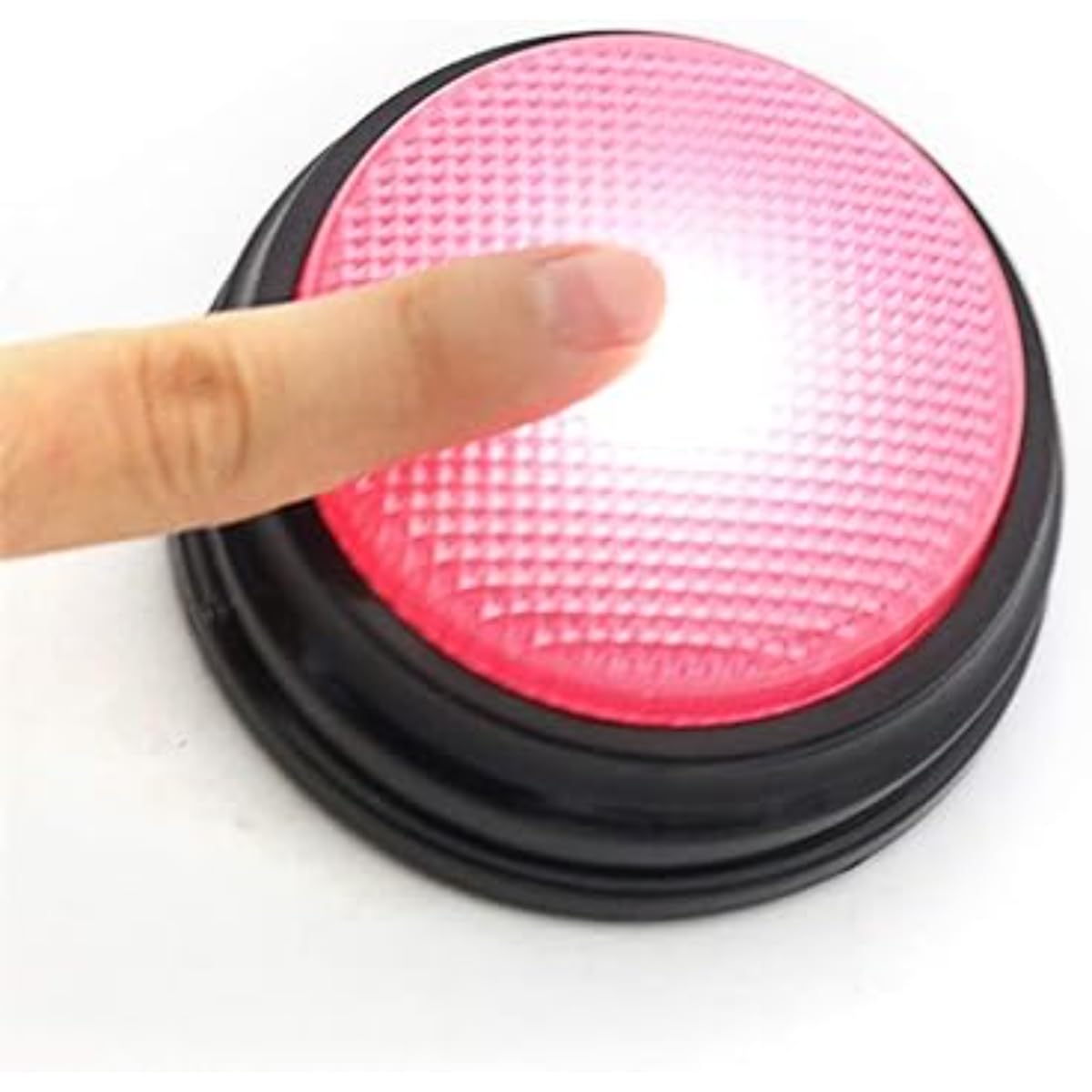 Interactive Recordable Talking Button with LED Function , Learning Resources Answer Buzzers , Parent-Child Toy , Language Education Tool , Perfect Phonograph , ABS Plastic , Blue Pink Green Orange - Image 4