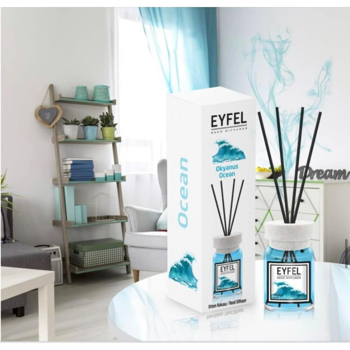 Eyfel Reed Diffuser 120ML - Natural Home Fragrance - Stylish Aromatherapy Decor - Long Lasting Scent - Eco-Friendly Air Freshener - No Electricity Needed - Image 3