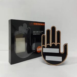 Remote Control Finger Car Lights | Led Hand For Interior Fun Accessories Men Cool Mods Color Changing Unique Decorations Party