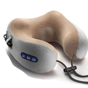 Electric Massager – Cervical Heat Massage Pillow, USB Portable, Deep Shiatsu Kneading, Pain Relief & Muscle Relaxation, Compact Shoulder Massage Device