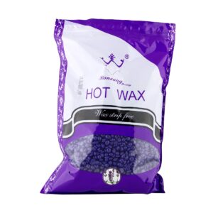 Natural Hard Wax Beads for Hair Removal 300g / Painless Full-Body Wax Beans for Women & Men, Hot Film Depilatory Wax for Face, Legs, Bikini, Underarms, Easy, Long-Lasting Results with Strong Grip,