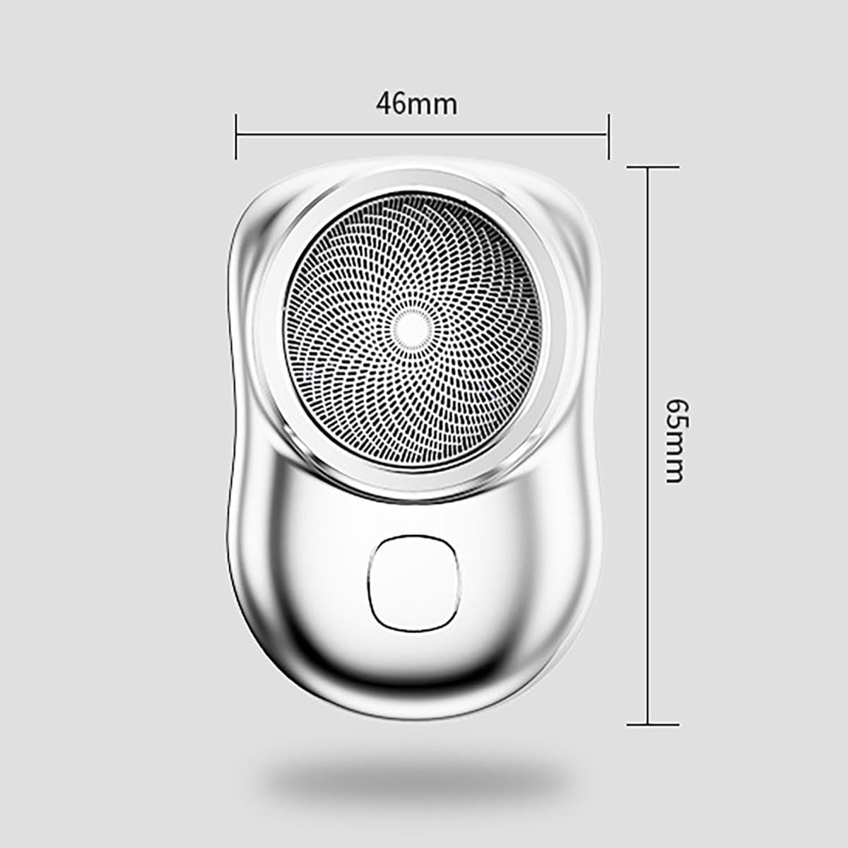 Mini-Shave Portable Electric Shaver – USB Rechargeable, One-Button Operation, Wet & Dry Use, Ultra-Compact Travel Razor - Image 2