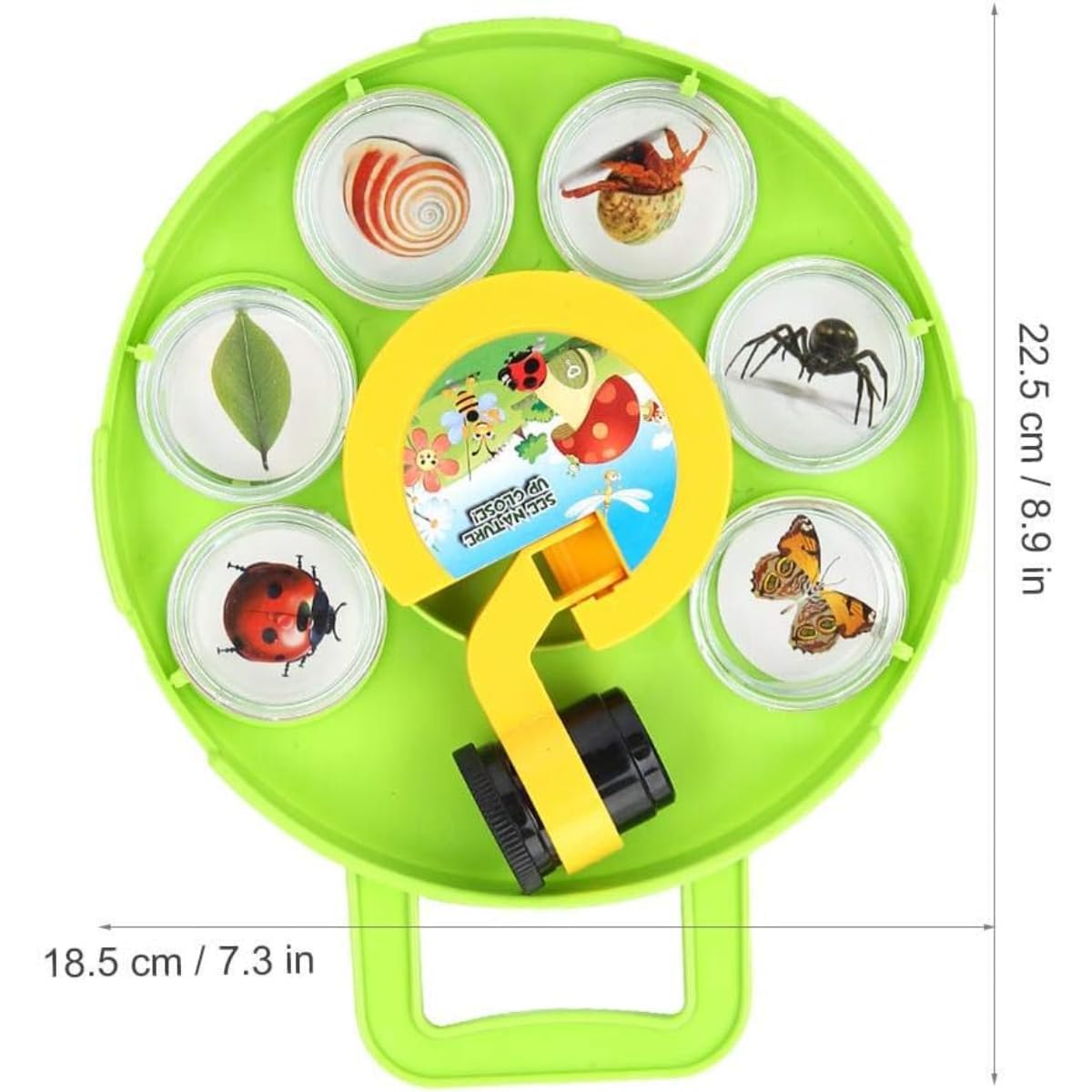 Kids Bug Catcher Kit, Magnified Viewer, Tweezers & Guide! Insect Habitat, Outdoor Exploration Toys, Bug Catching Kit, Cage, Box, Observation Magnifier - Set for Children's Nature Exploration - Image 5