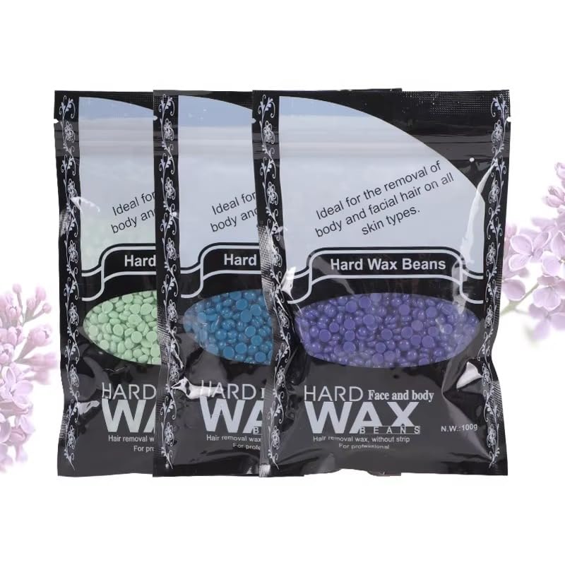 Hard Wax Beans for Hair Removal – Natural Rosin Formula in Lavender Pellets, Paper-Free Depilation Wax for Legs, Face, Bikini & Underarms, Solid Wax Beads for Painless At-Home or Salon Use - Image 6