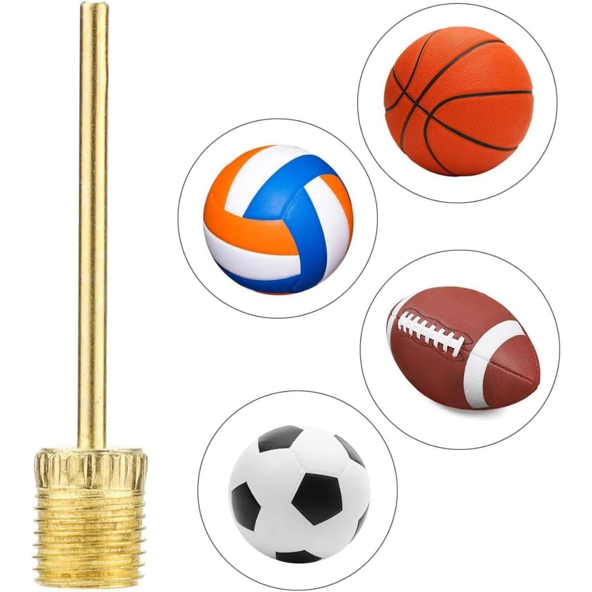 Bike Pump Adapter Set / 15pcs Universal Valve Kit, Compatible with Presta, Schrader & Woods Valves, Fast Inflation, Leak-Free Seal, Fixes Air Loss Instantly, Perfect for Bikes, Balls & Inflatables - Image 4