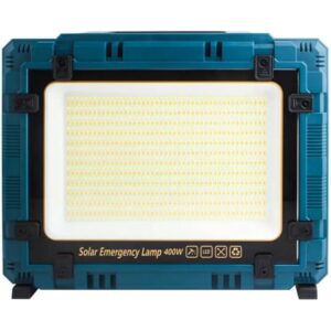 Solar Work Light Rechargeable, Lumens Floodlight, 5 Modes, Magnetic Base, 180° Adjustable, Waterproof Portable Emergency Light for Camping, Car Repair, Outdoor, Power Outages,