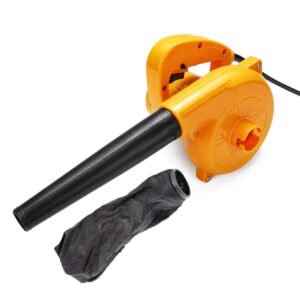 450 W Portable Air Blower & Mini Vacuum – 2.6 m³/min, 13,000 RPM, Lock-On Button, Blow & Vacuum 2-in-1 Cleaner for Home, PC, Garage
