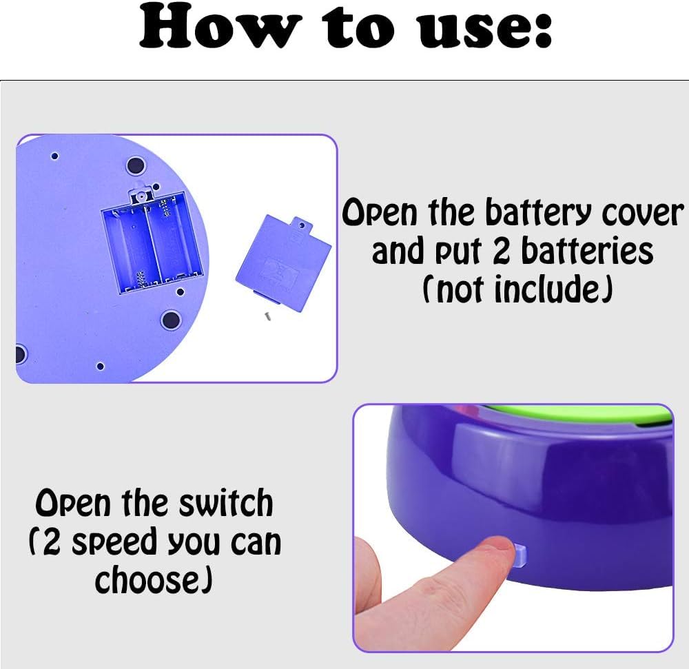 Kids Electric Pottery Wheel Kit, Complete DIY Clay Craft Studio with Air-Dry Clay, Tools, and Mini Pottery Machine, Educational Art Toy for Children, for Ages 5+, Home - Image 7