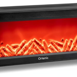 220ml Ember Flame Aromatherapy Diffuser with Ultrasonic Humidifier | 7 Color LED Light & Fixed Color Modes | Wireless Remote Control | Silent Operation for Bedroom, Home, Office