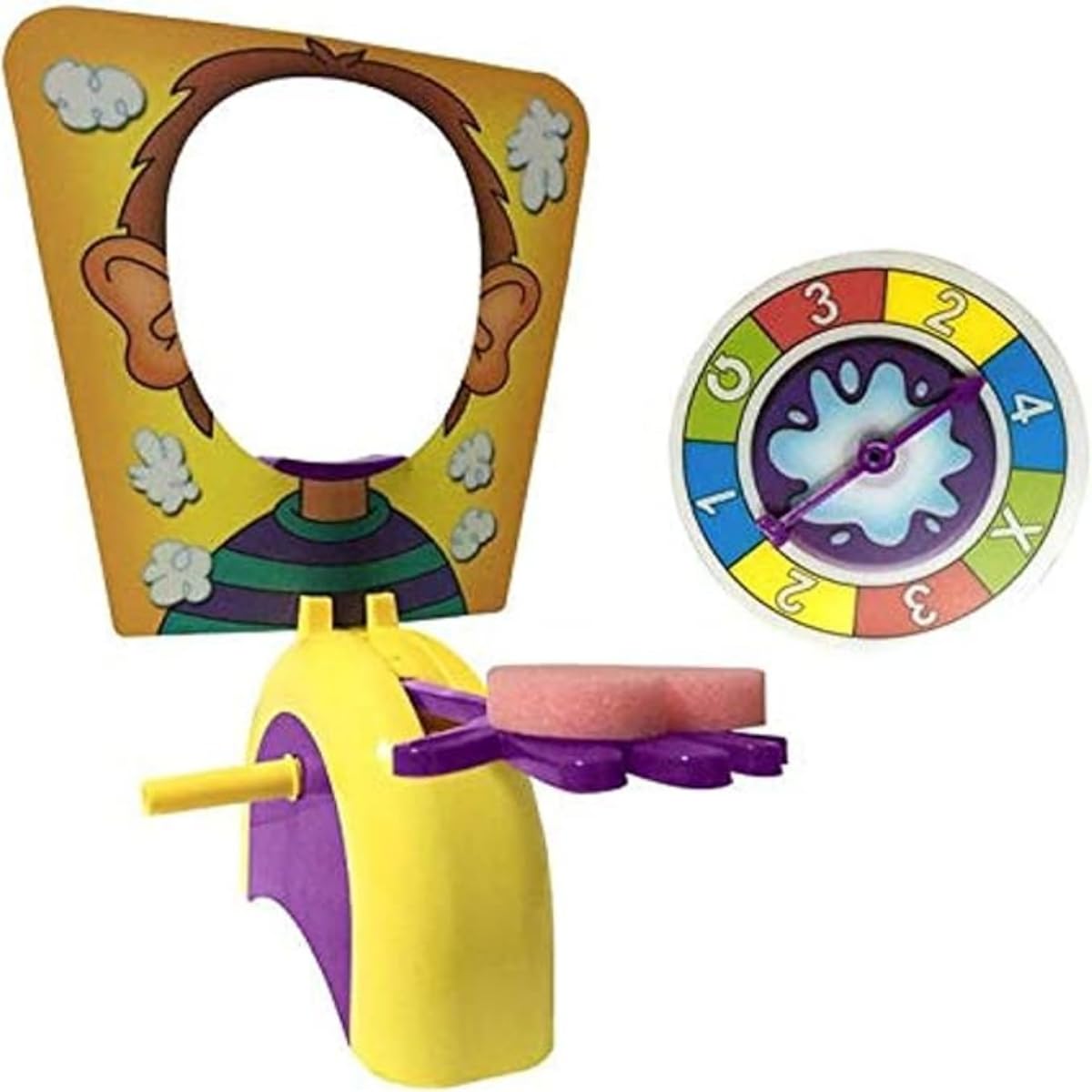 Pie Face Game / Top-Rated Family Fun , Safe Finger Game for Kids & Adults, Prank Gags & Jokes, Educational Whipped Cream Game /Quick Reflexes, Party, Birthday, Holiday, Indoor/Outdoor