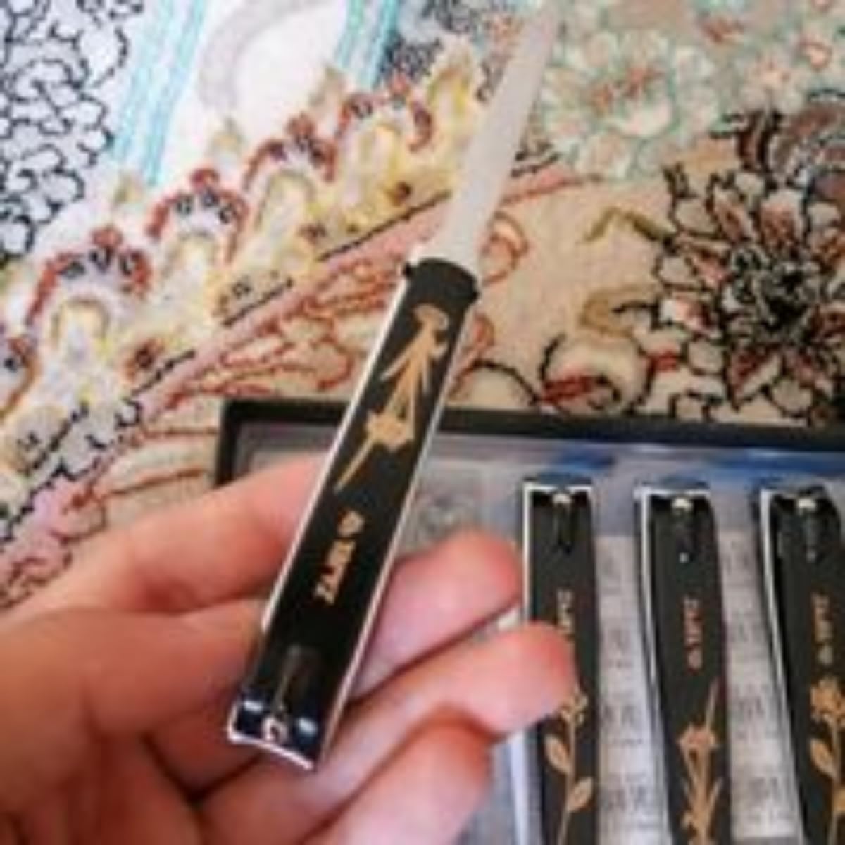 Professional Nail Clippers Set, Sharp, Durable Stainless Steel Nail Clippers with Ergonomic Design for Fingernails and Toenails - Easy Grip, Precision Trimming, & Travel Case Included - Image 4