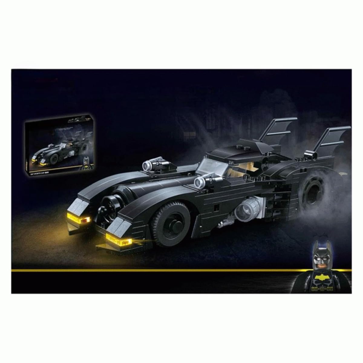 Speed Champions Pagani Utopia Toy Car Set - Technic Bugatti Bolide, Official Bugatti Building Blocks Kit for Kids,Extreme E Race Car, Boys & Girls, Ages 9+ - Image 5